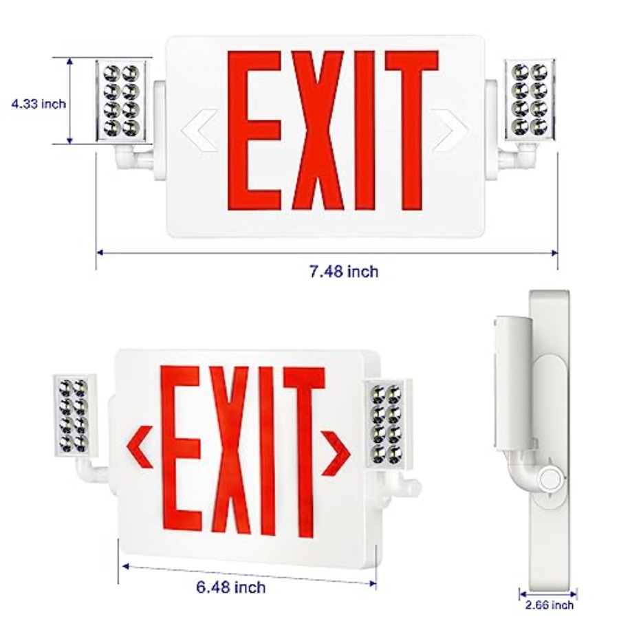 ป้ายทางออกฉุกเฉิน Spectsun 1 ช - Emergency Exit Sign บทวิจารณ์และราคา