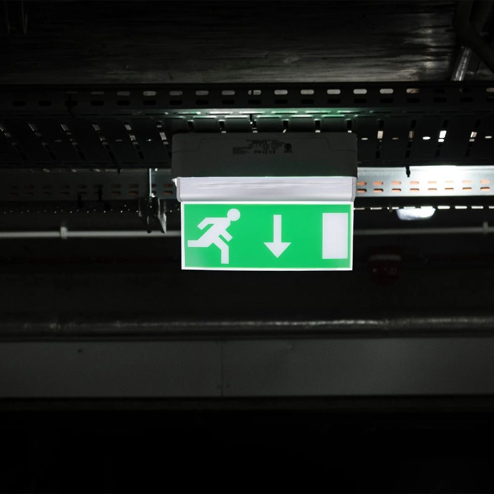 ไฟฉุกเฉิน LED เชิงพาณิชย์ หลอด - Emergency Exit Sign บทวิจารณ์และราคา