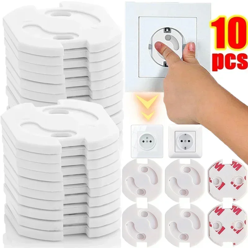 1/10pcs เด็กความปลอดภัยเด็กไฟฟ - Outlet Cover Baby บทวิจารณ์และราคา